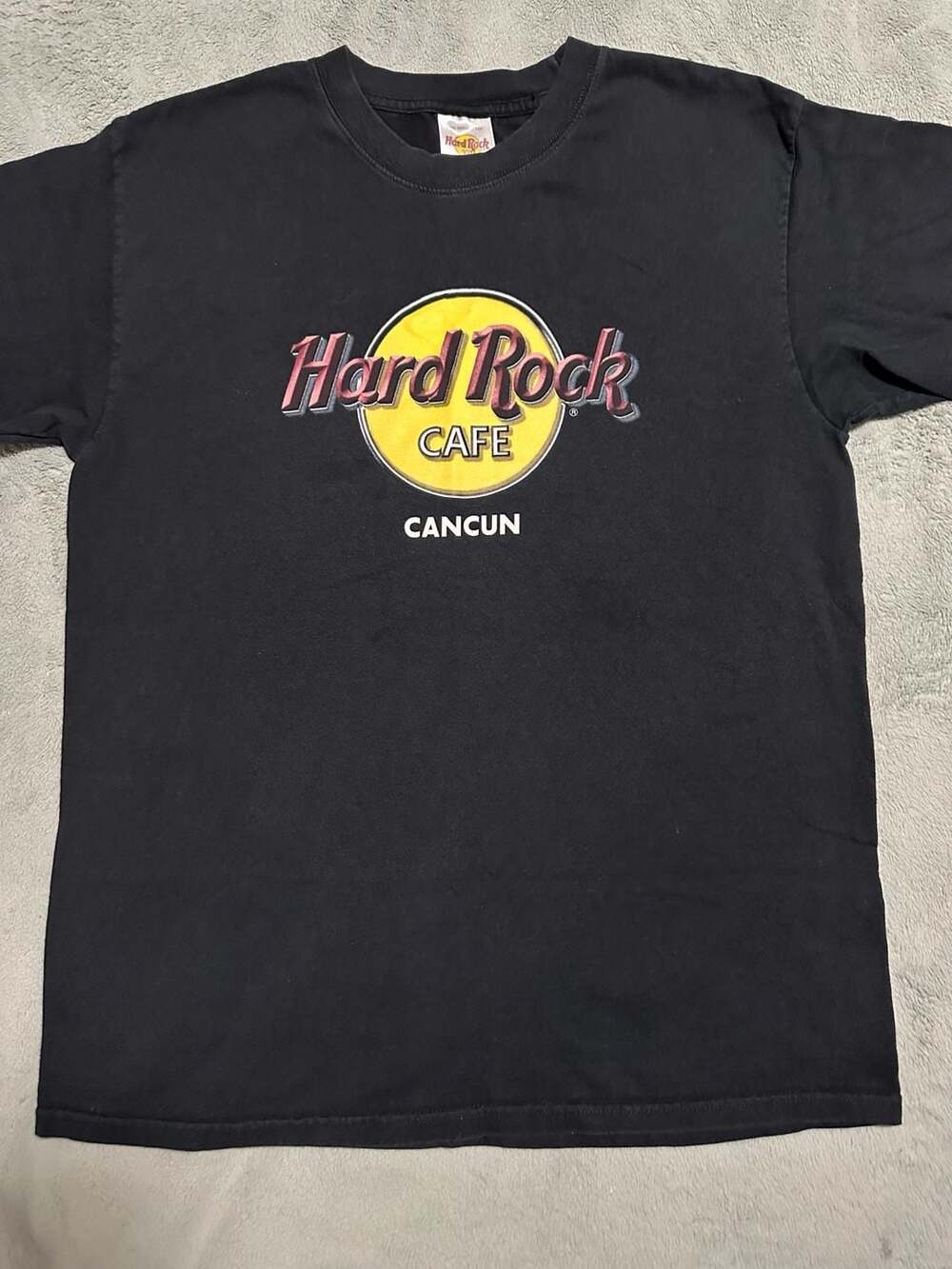 Hard Rock Cafe Cancun Black T-Shirt Large